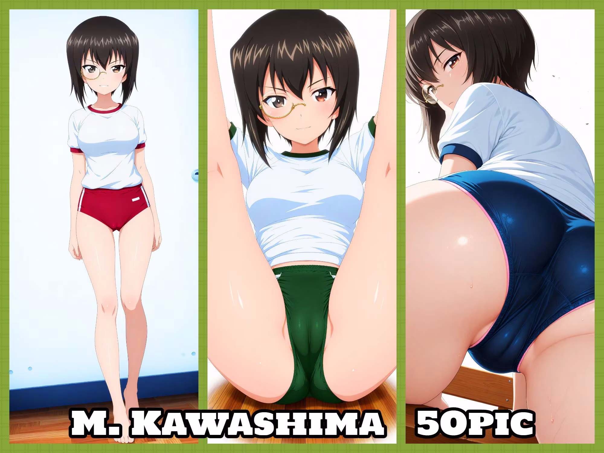 Girls und Buruma Hamipan カメさん＆カモさんチーム編