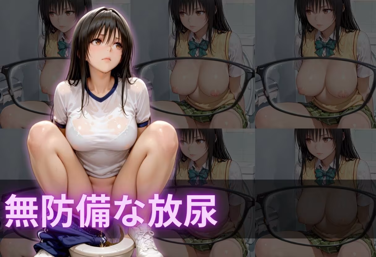 学園で透視メガネ