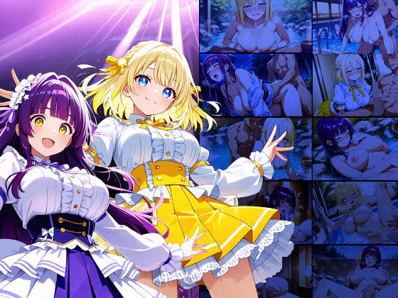 超人気アイドルユニット2人を独占撮影で堕とすまで【4K/500枚】