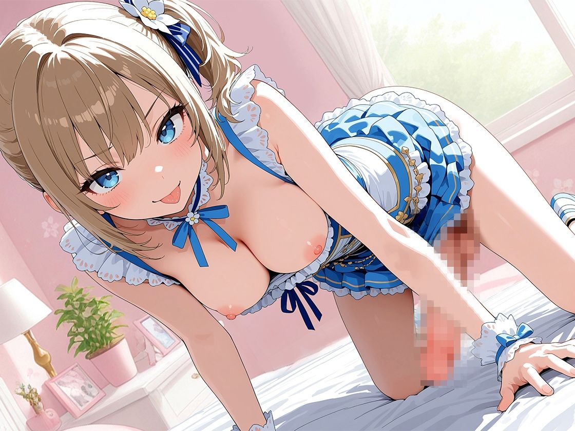 フタナリアイドル彼氏持ち女子ADを寝取り彼氏も寝取って3P交代で口まんこおまんこ中出しまくる話