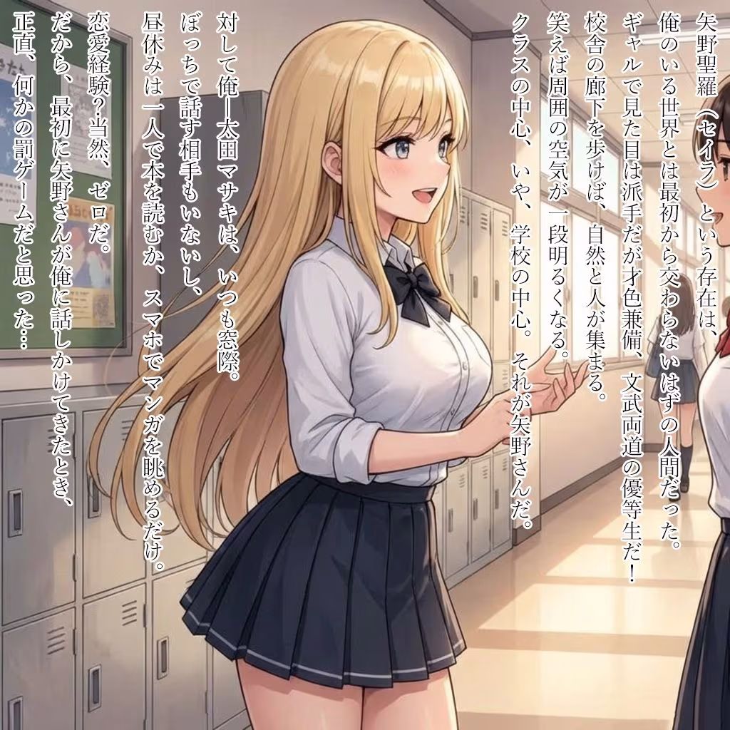 優しいギャルJKに童貞卒業させてもらい、イチャあま本気Hしまくりました！