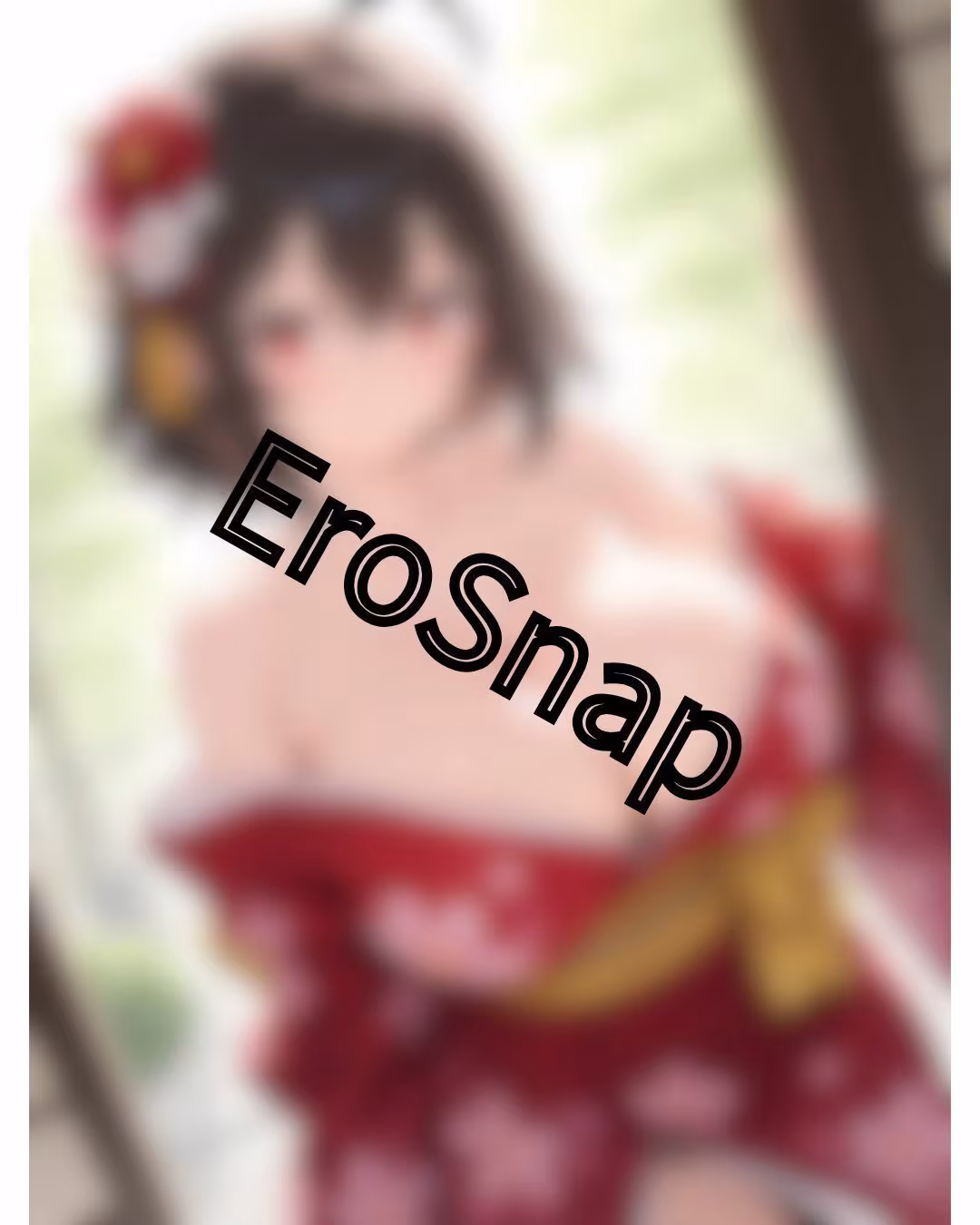 着物と巨乳の女の子たち（80枚）