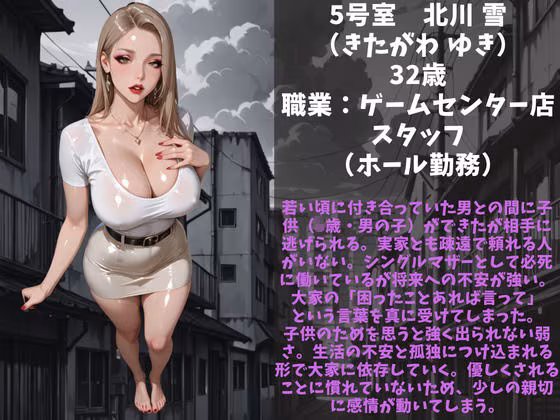 シングルマザー専用マンション〜入居条件は大家の性処理係・性奴●に堕ちた日〜