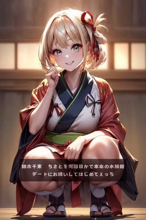 ちさとを何回目かで本命の水族館デートにお誘いしてはじめてえっち（PDF141枚）