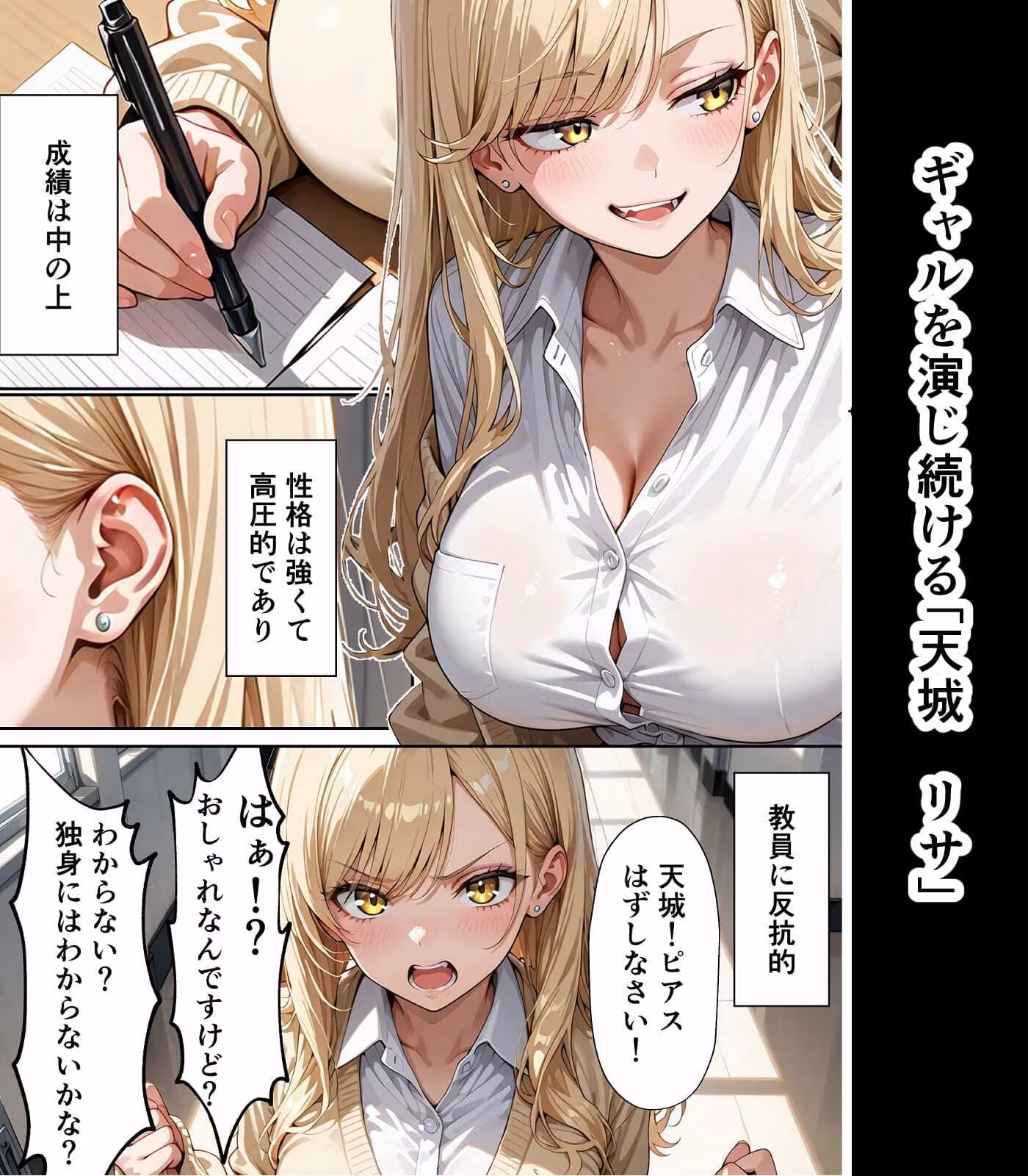 学園憑依II 強がりギャルと、静かな侵入者