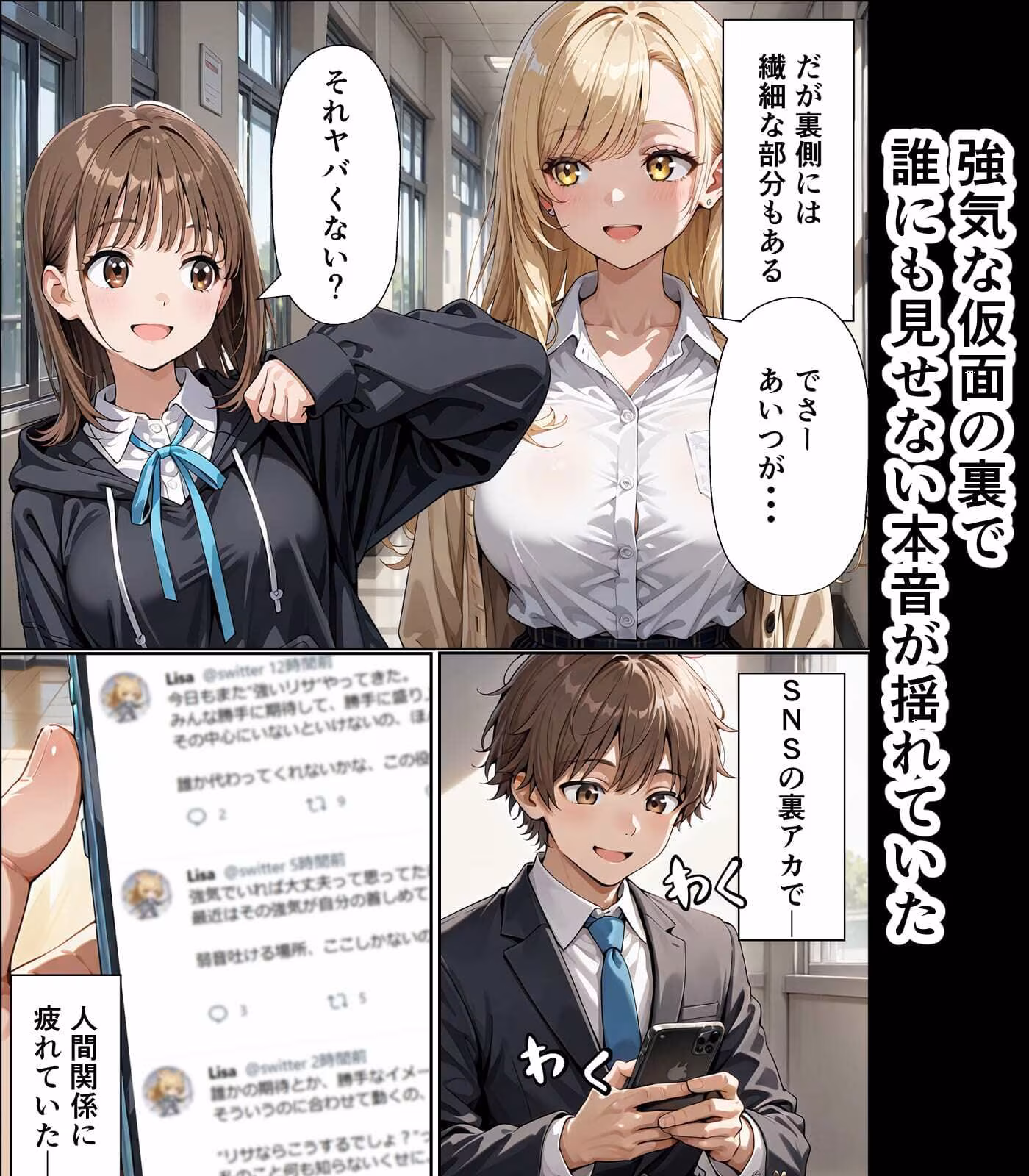 学園憑依II 強がりギャルと、静かな侵入者