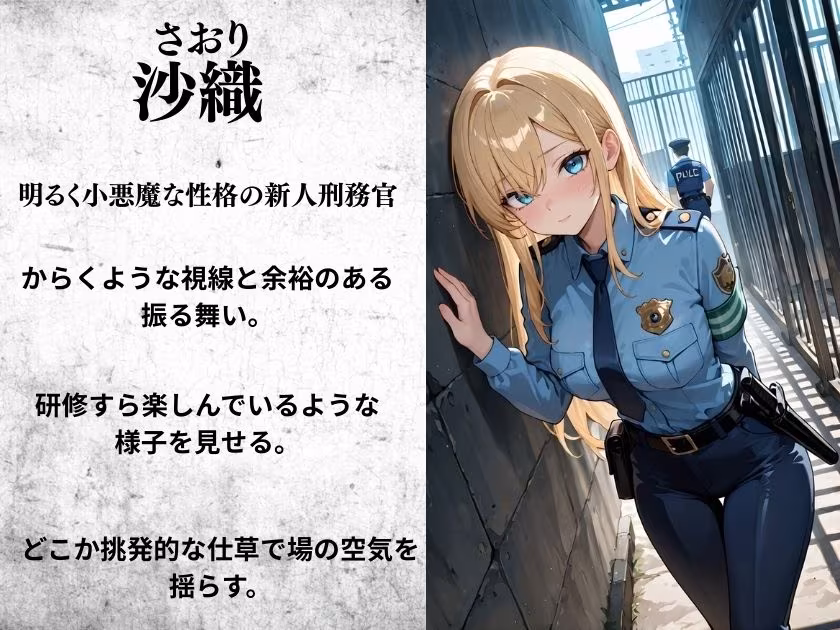 新人女性刑務官の極秘研修記録