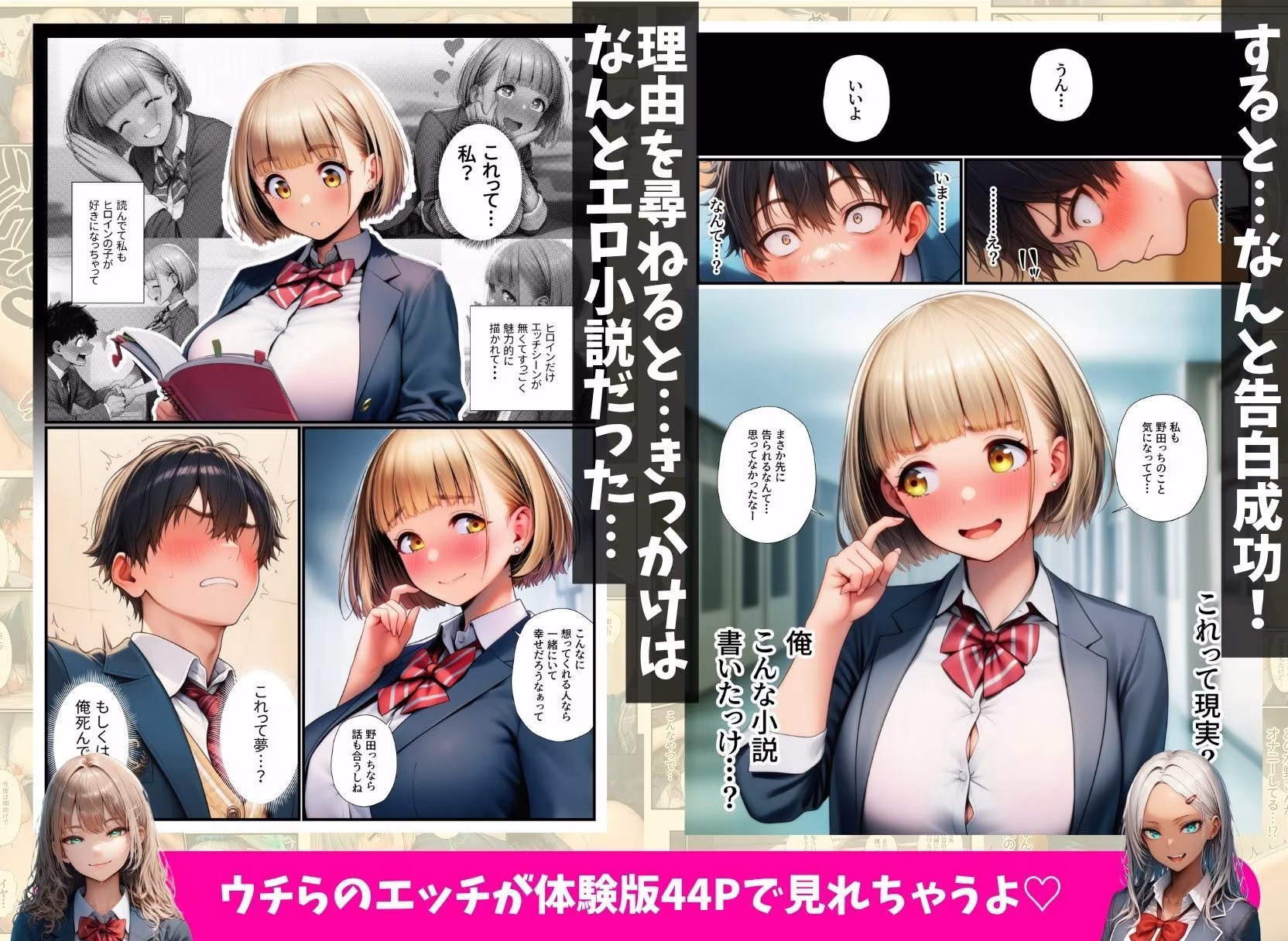 オタクの俺をいじめる一軍ギャル達をエロ小説のネタにしたらホントに中出しセックスできちゃった話