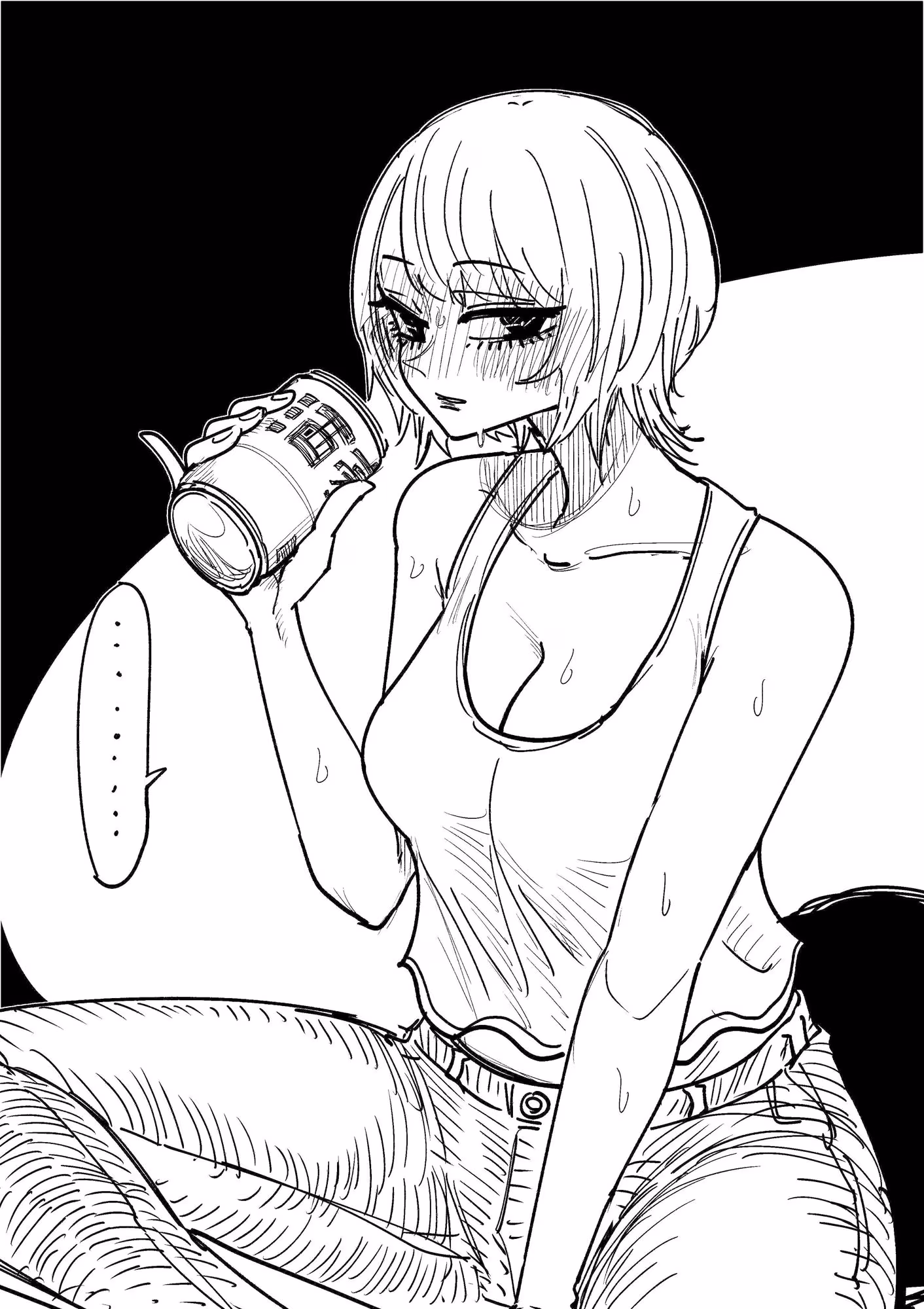 サバサバボーイッシュを目指してる女子大生（先輩