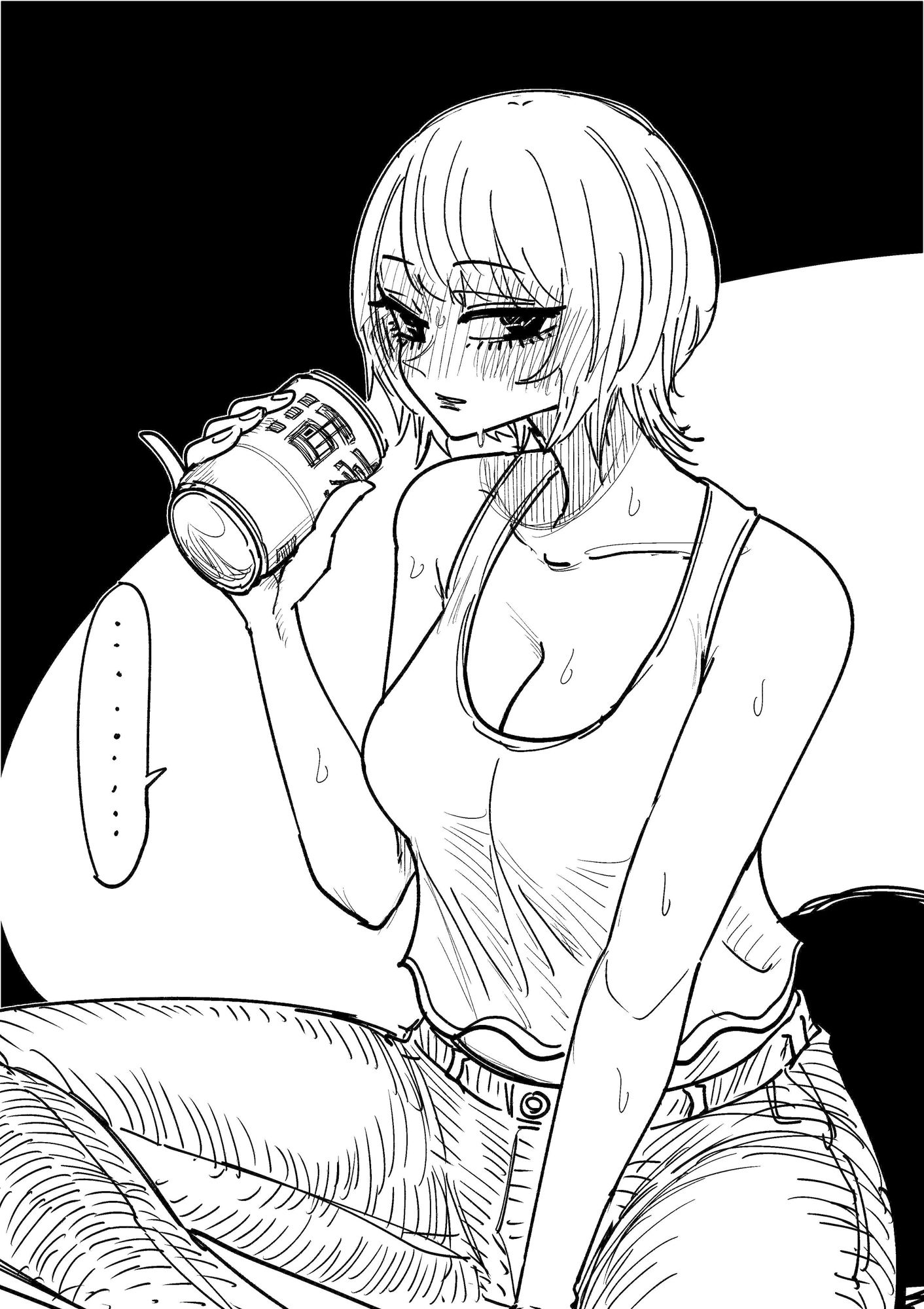 サバサバボーイッシュを目指してる女子大生（先輩