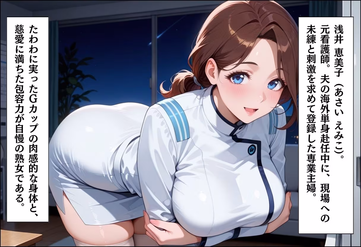 家事代行アプリで人妻をコスプレ奉仕させる話〜夜勤ナース診察奉仕編〜