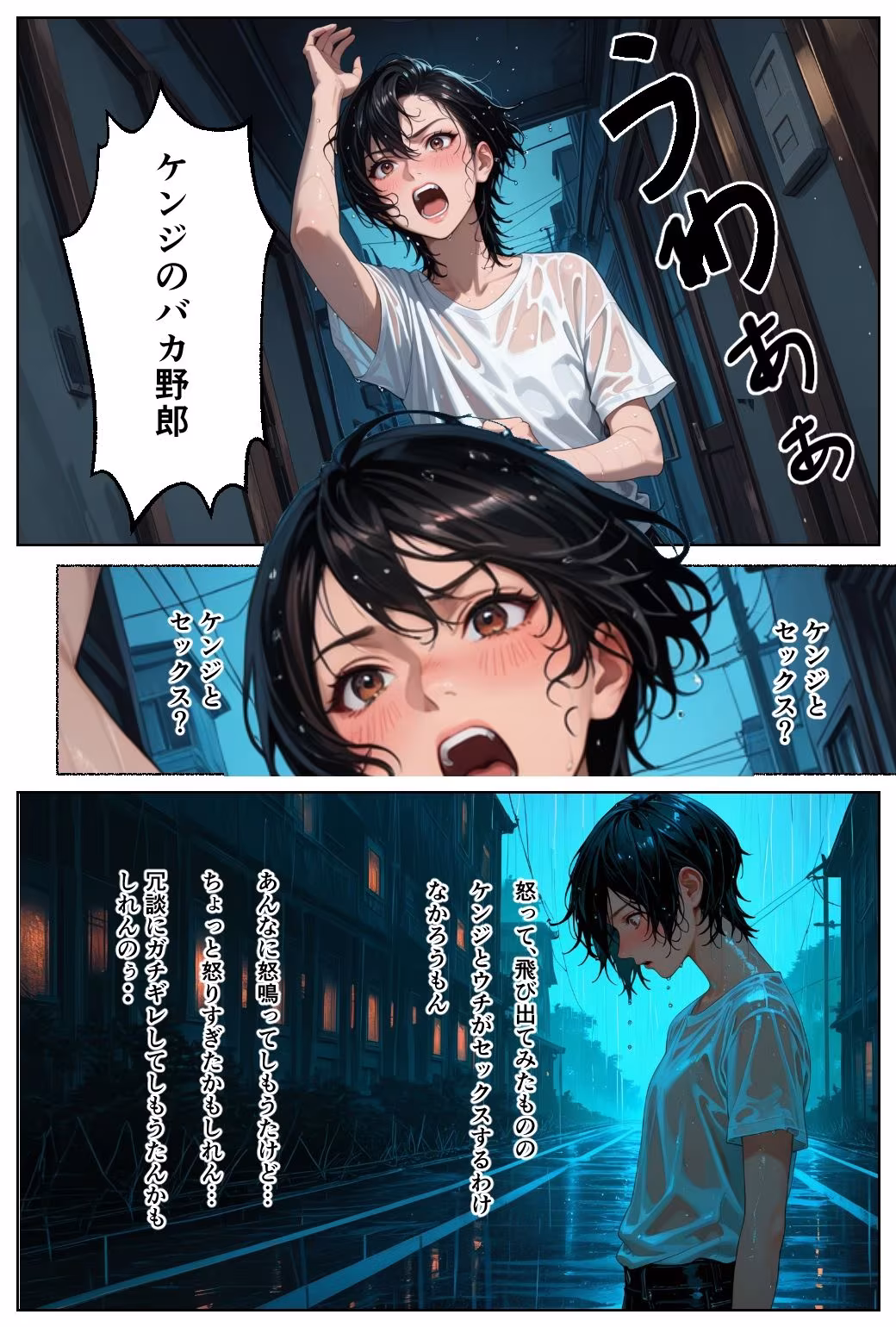 男の娘かおるのけんじと初あなるの巻