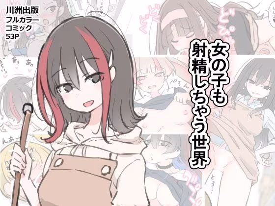 女の子も射精しちゃう世界