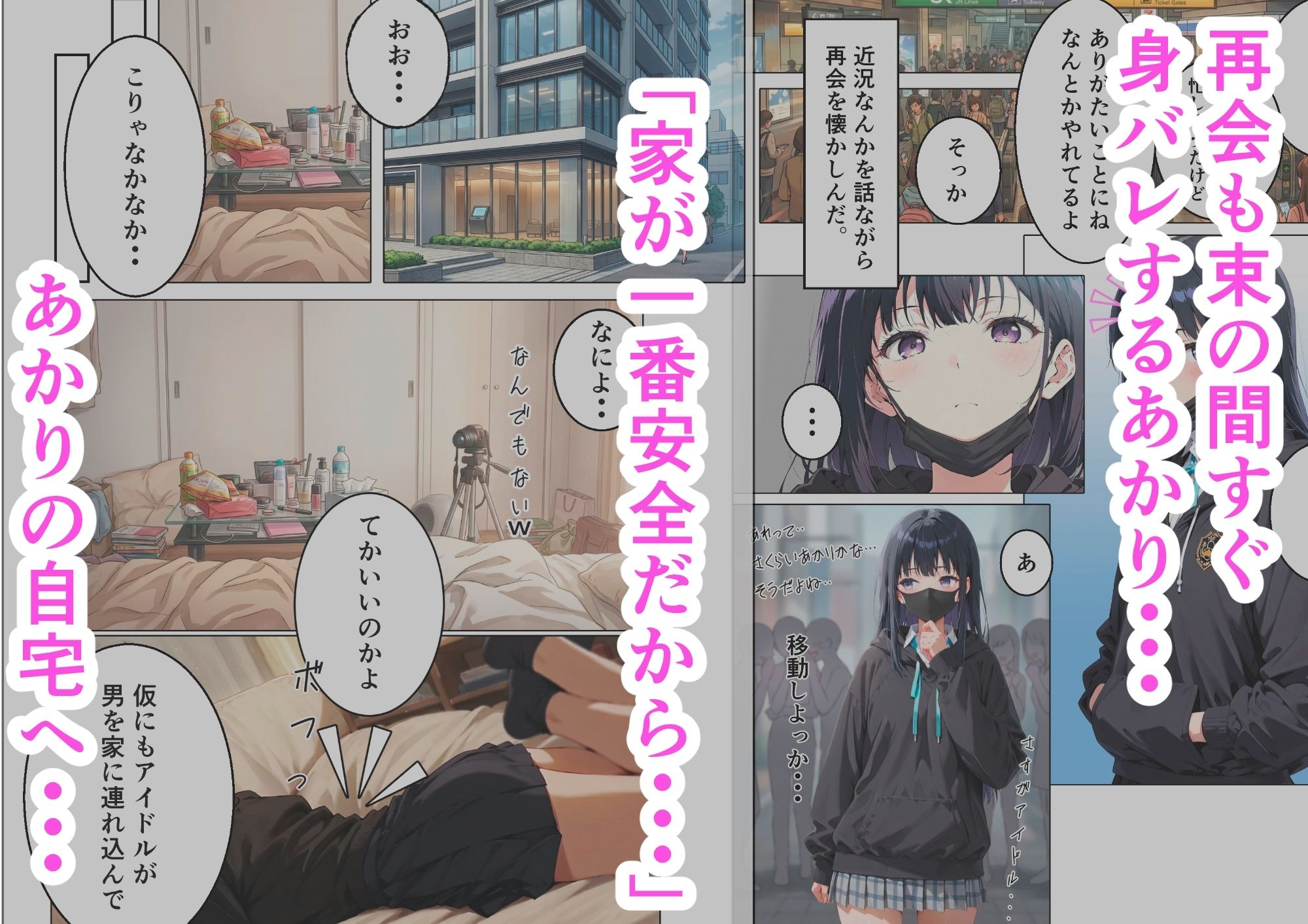 【半実話】アイドルになった幼馴染と再会してセックスした話