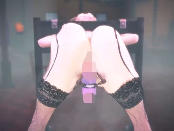 巨大ふたなり猫娘アクメ乳首責め〜激かわ爆乳猫娘を拘束して高速乳首オナホ責めでメス堕ち射精〜