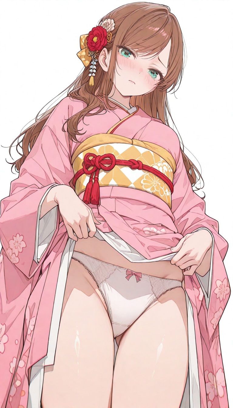 着物美女と旅館H（500枚）