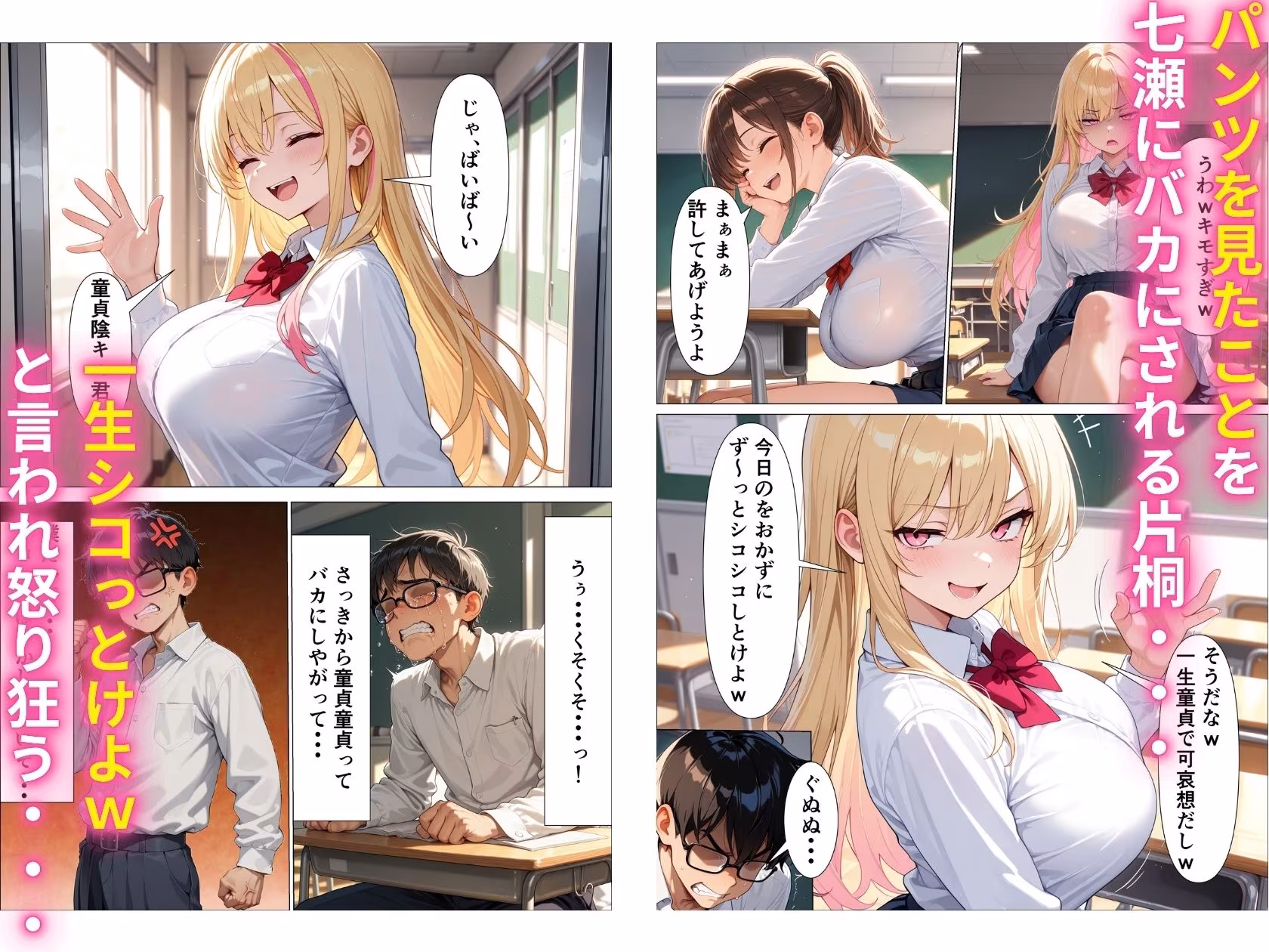 僕を見下す一軍ギャルが風俗店で働いていた件