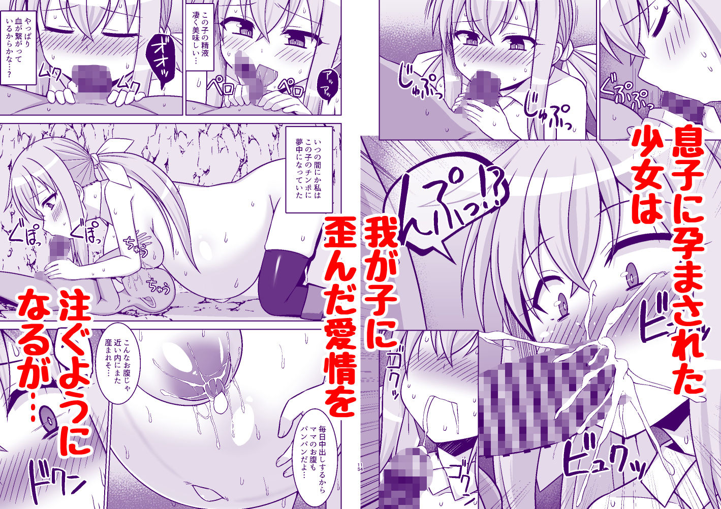 幻想妊婦臨歓  ゴブリンのママにされちゃった魔法使いちゃんが自分が産んだ子とエッチして子〇の子供を孕ませられちゃう本