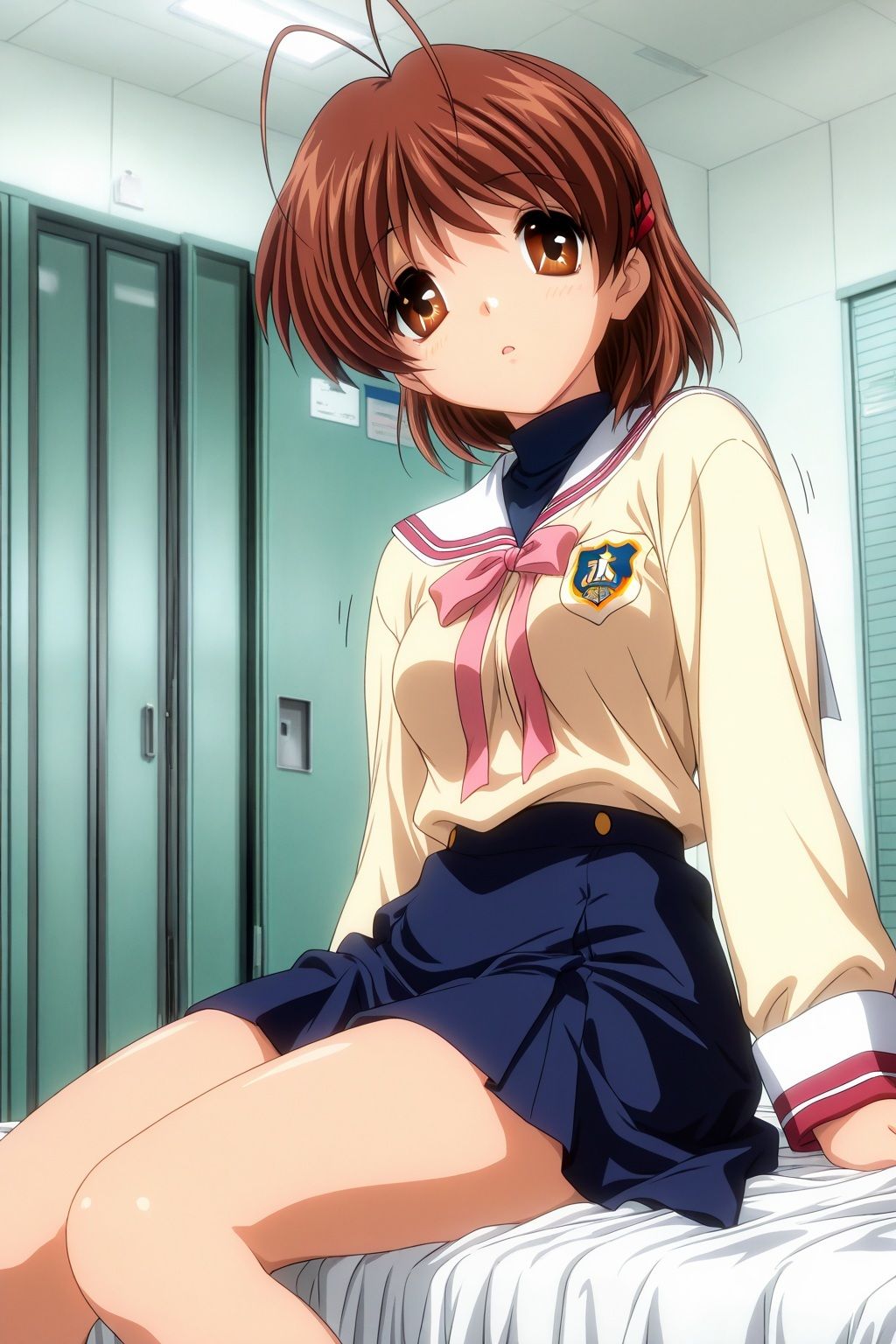 狙われた制服 学園レ〇プ処女喪失 なぎさ