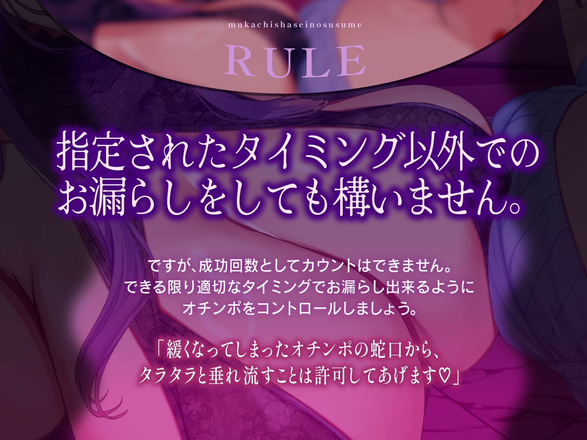 無価値射精のすすめ〜ルーインドオーガズムの回数に応じてエンディングが変わるオナニーサポート〜