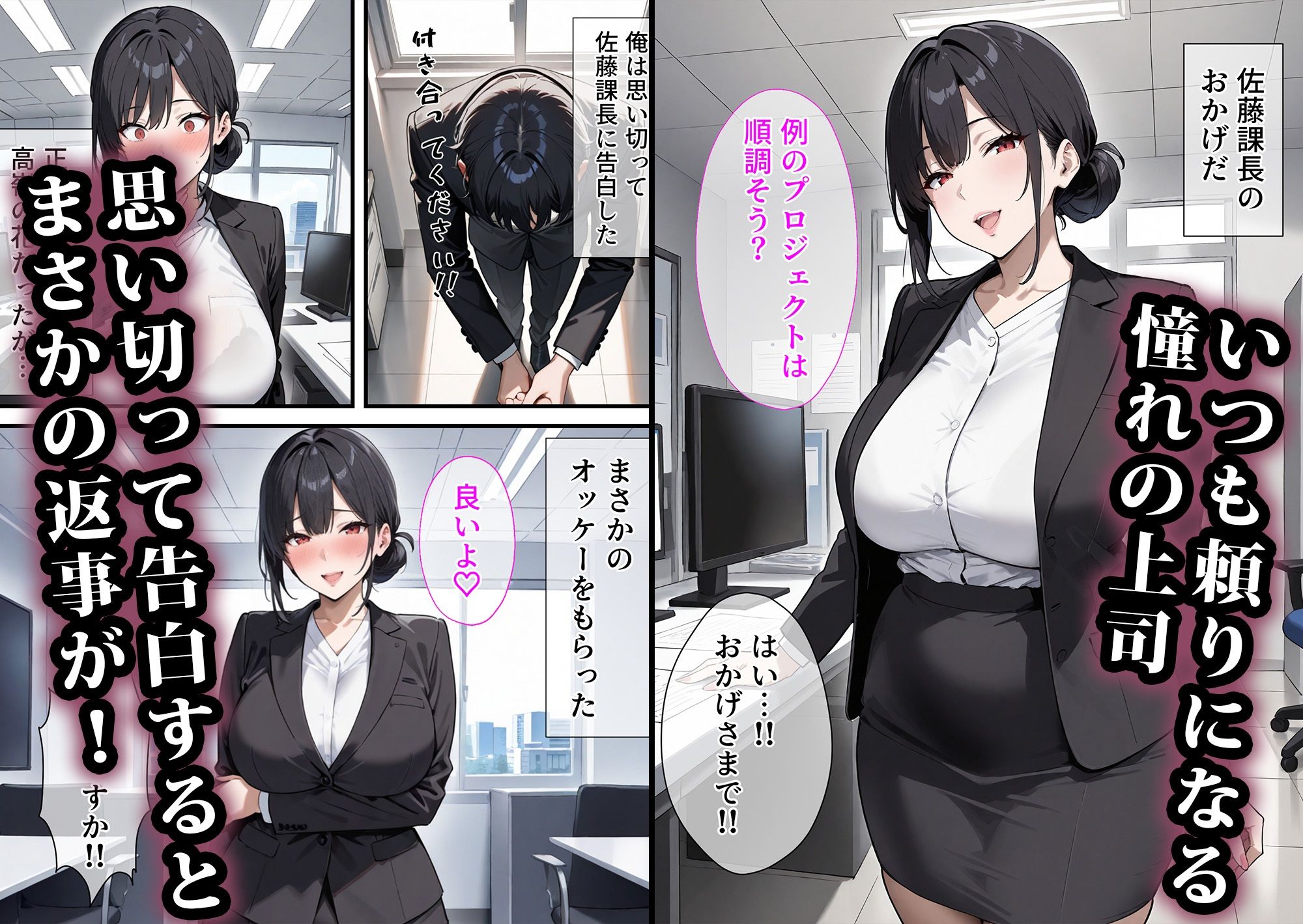 キモおじに寝取られた話〜憧れの上司編