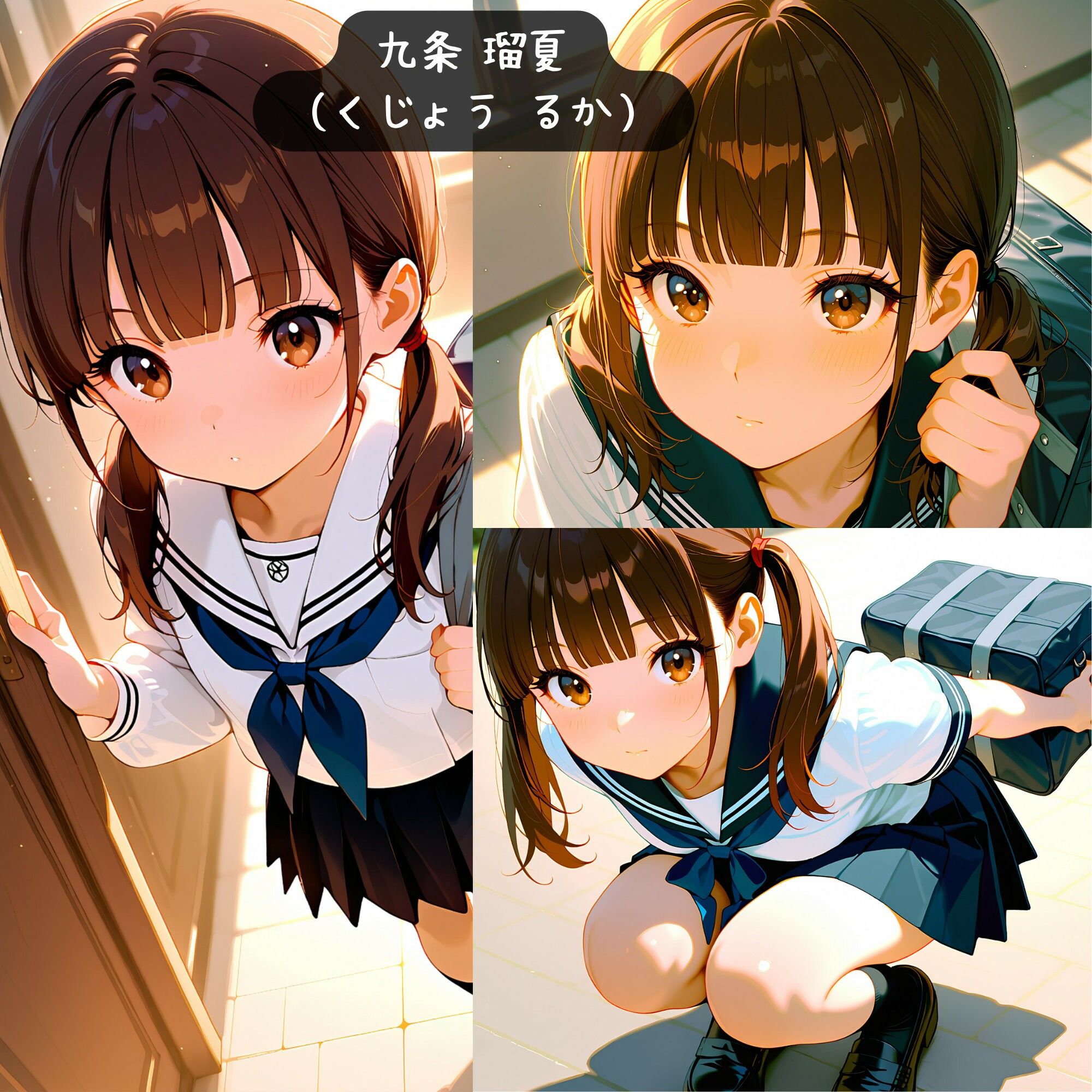 下から見るか横から見るか