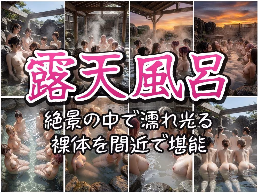 【写真集】女湯に突入 〜全裸の美女たちをあらゆる角度から撮影〜
