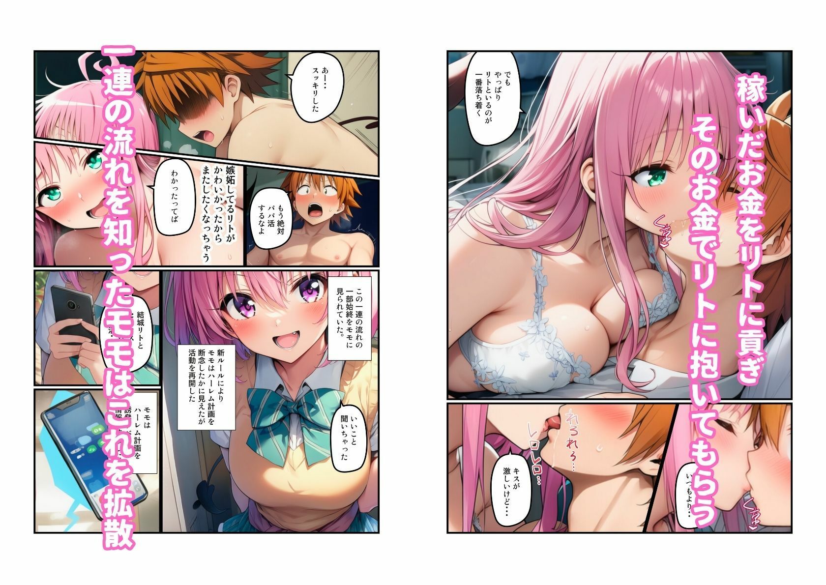 【リトのためにパパ活ブーム】ハーレム計画進行中