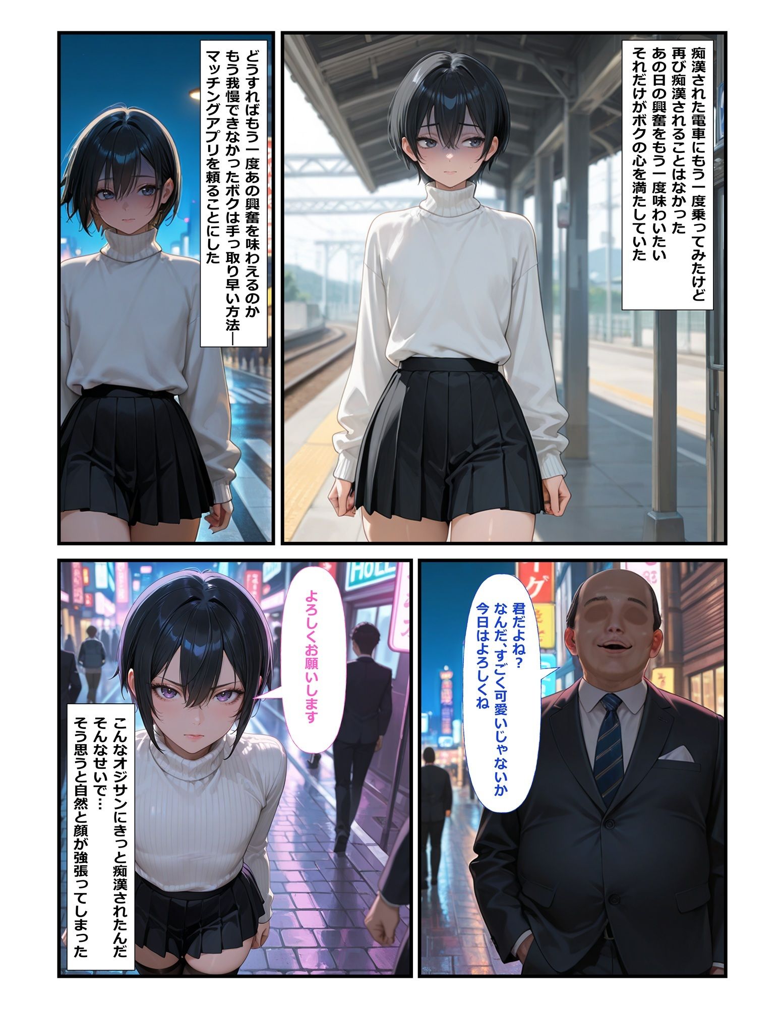 女装してたら痴●されちゃった！犯●れる妄想にハマっちゃった！