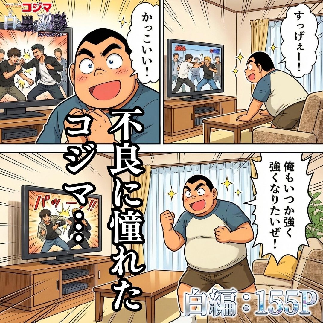 食いしん坊コジマ 白と黒のドッペルゲンター