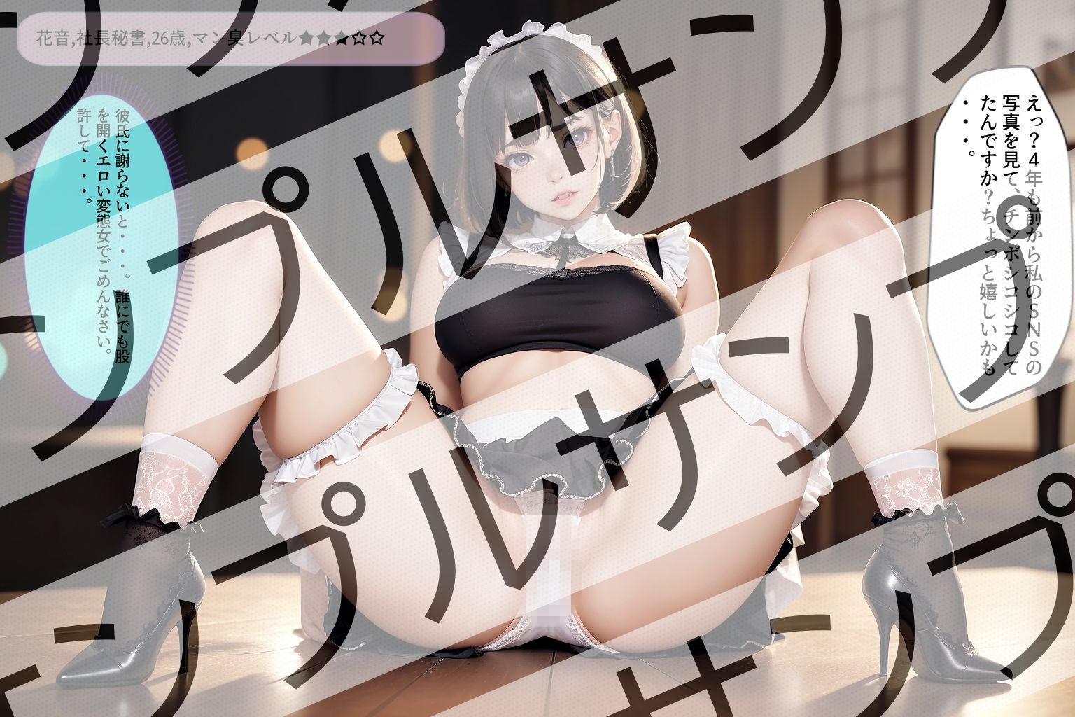 可愛い女性の●日目のパンティから香るエロ臭 ［vol.3］ - Erotic smell from cute woman’s day-old panties ［vol.3］ -