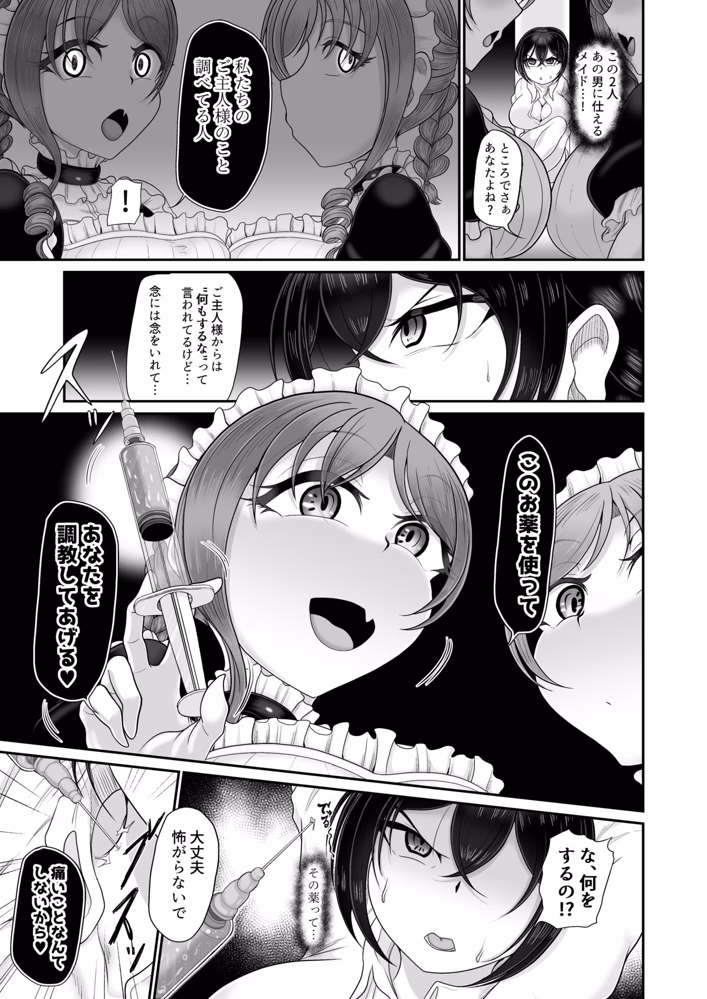 人格排泄メイド〜双子メイドに堕とされて〜