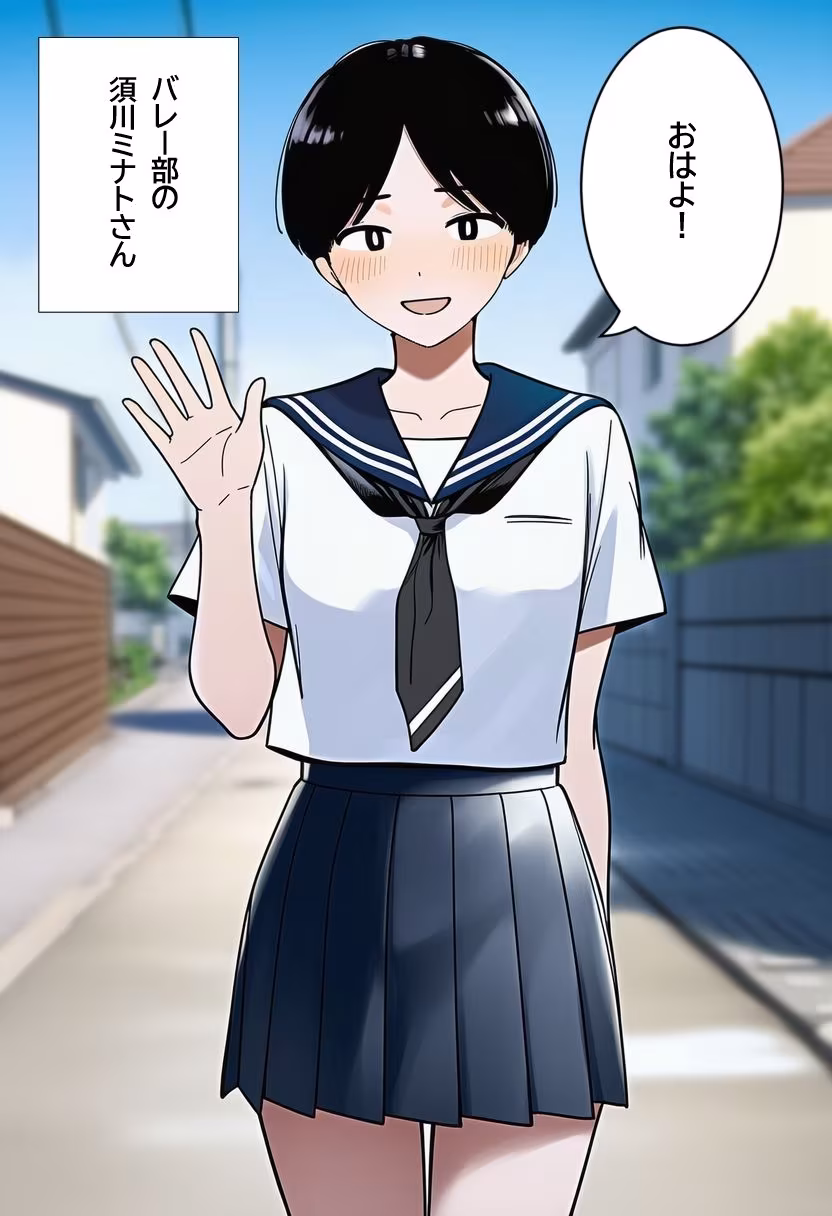 バレー部の須川さんと子作りセックスする。