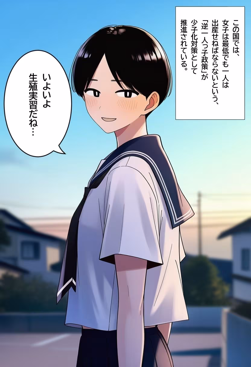 バレー部の須川さんと子作りセックスする。