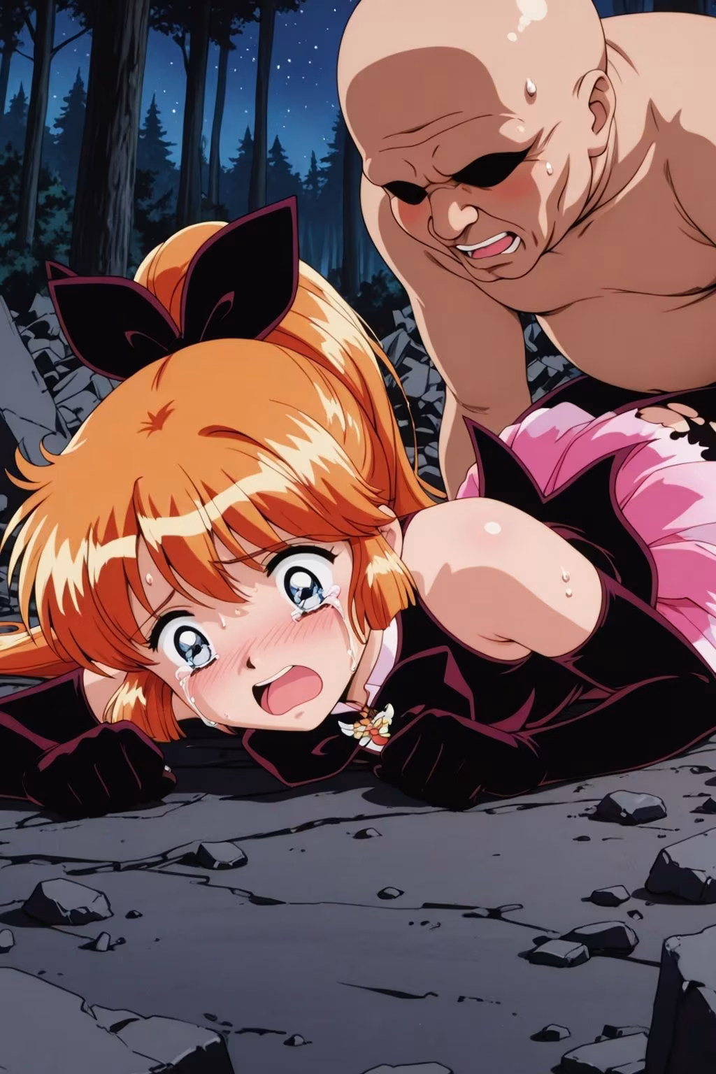 襲われた怪盗セ○ントテールロストバージン孕ませSEX