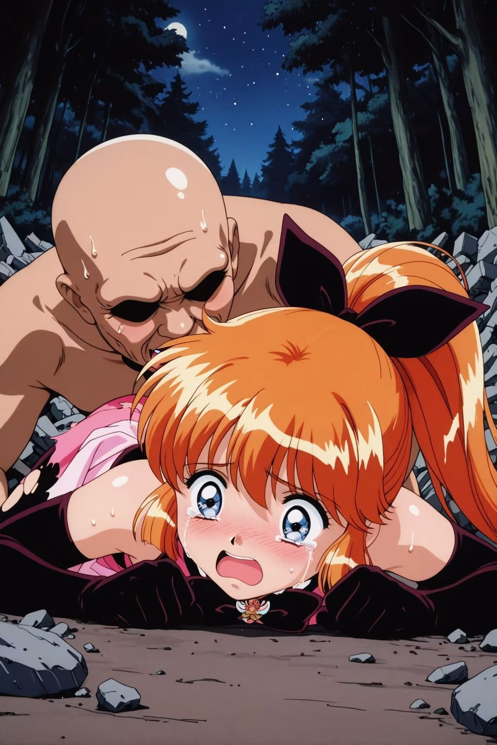 襲われた怪盗セ○ントテールロストバージン孕ませSEX