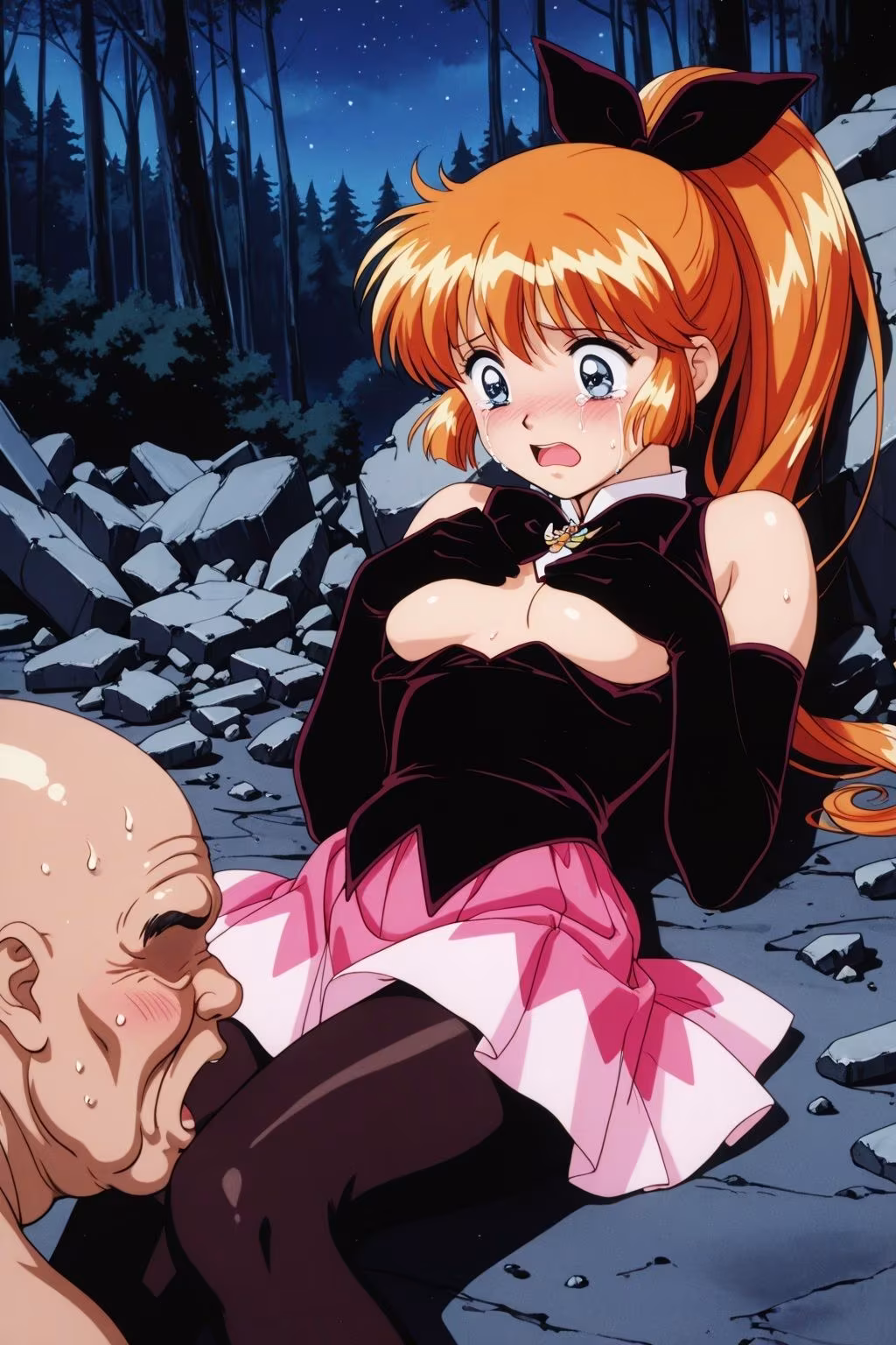 襲われた怪盗セ○ントテールロストバージン孕ませSEX