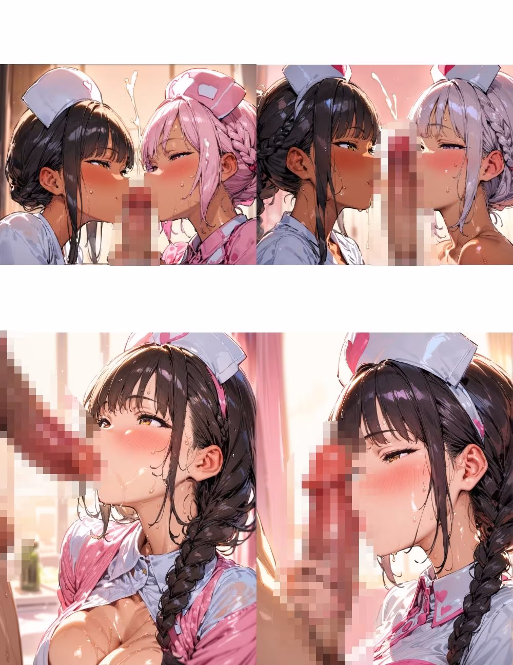 ナースさんにエッチな看護してもらった3