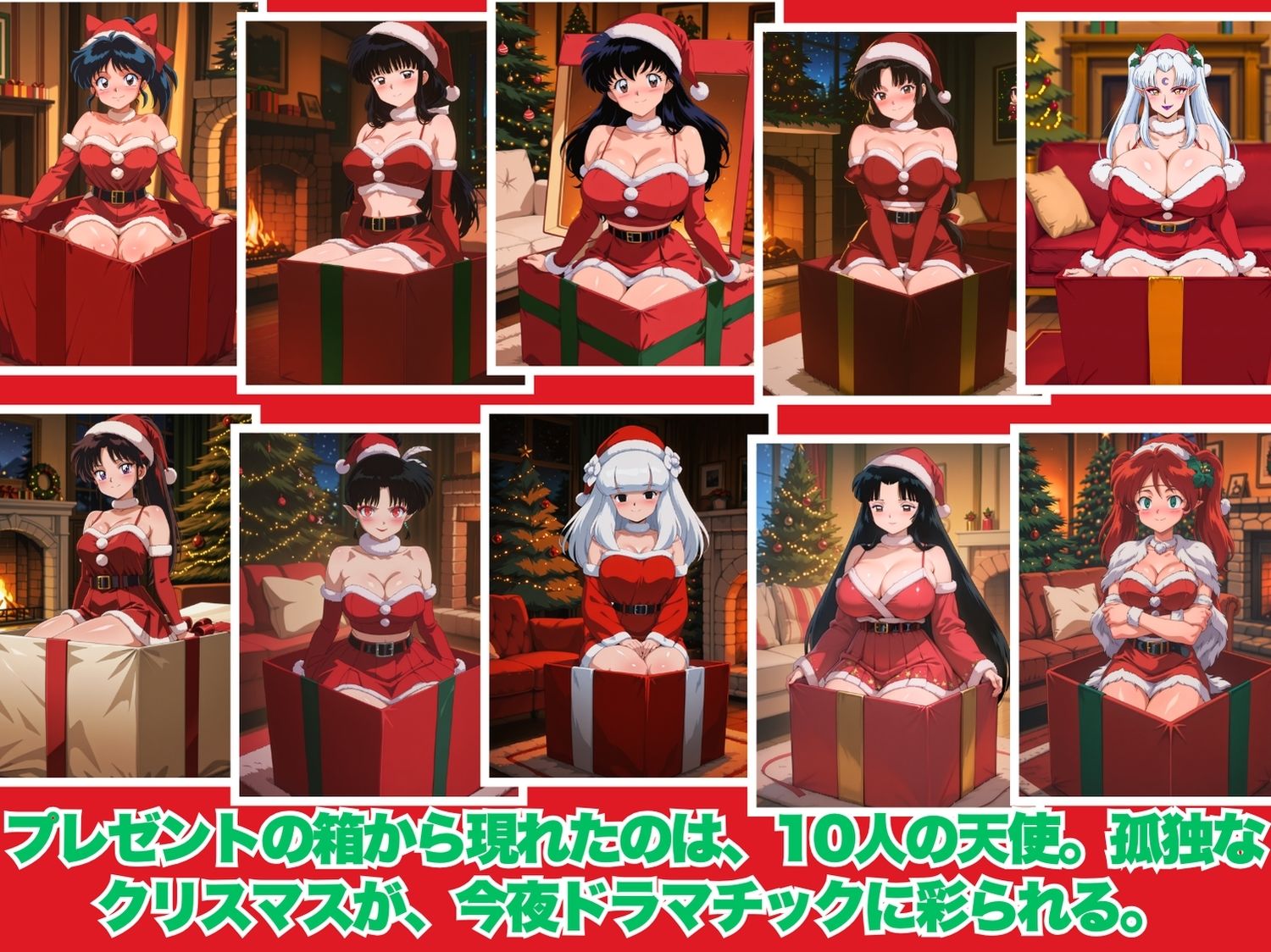 10人のサンタが四魂の玉よりヤバいプレゼント持参  〜犬夜● 編〜