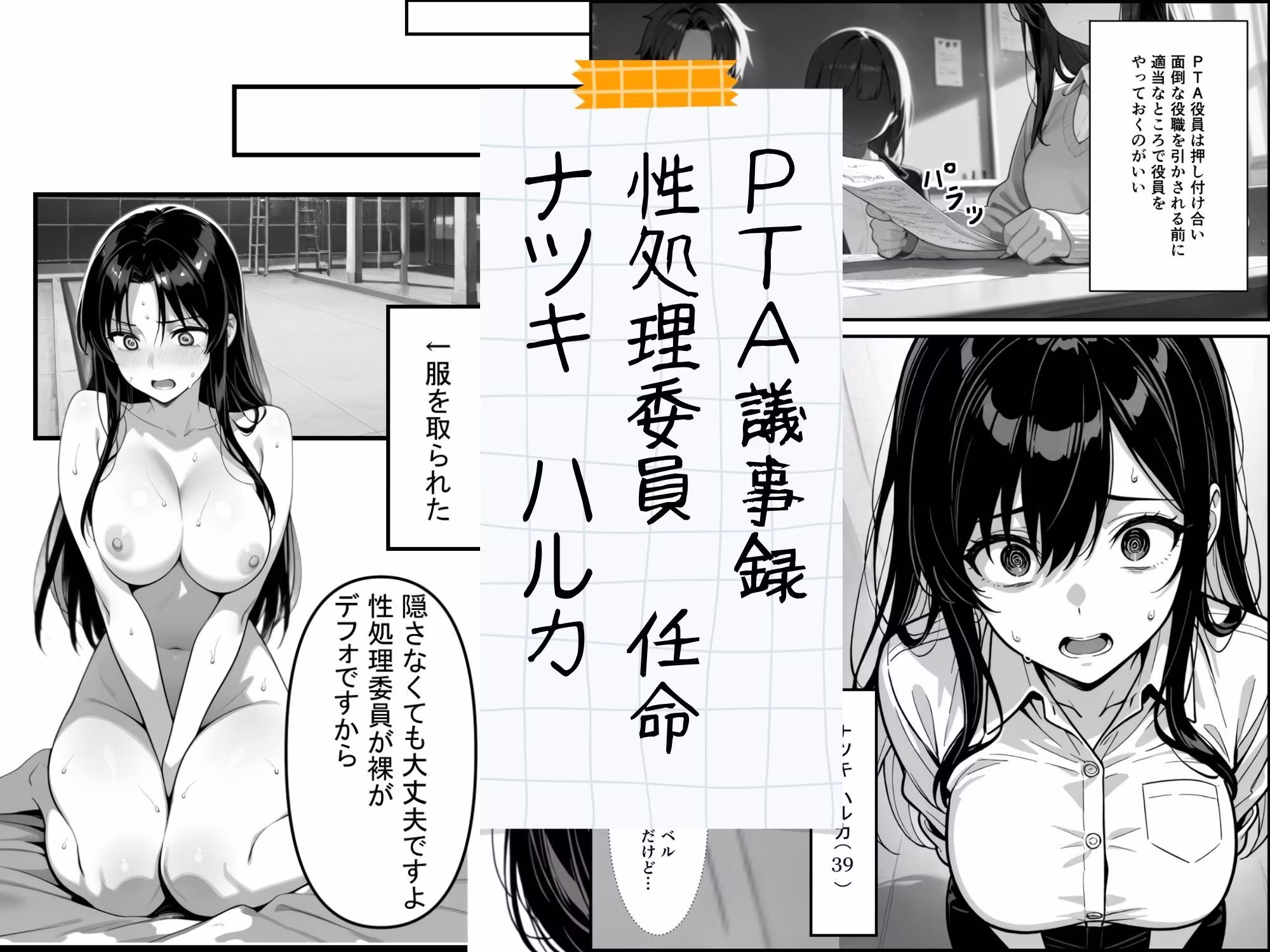 PTAの役員決めで性処理委員にされたナツキさん（39）