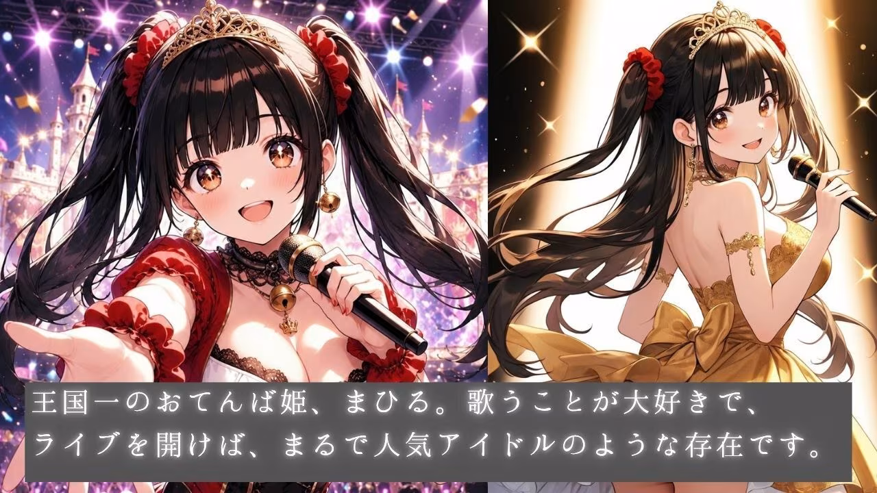 清純プリンセスの裏側  姫カットアイドル姫まひるのコスプレ交尾 〜レザースーツからはみ出るおっぱい〜