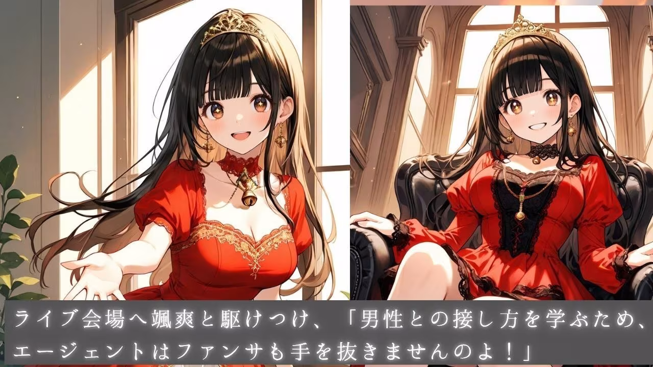 清純プリンセスの裏側  姫カットアイドル姫まひるのコスプレ交尾 〜レザースーツからはみ出るおっぱい〜