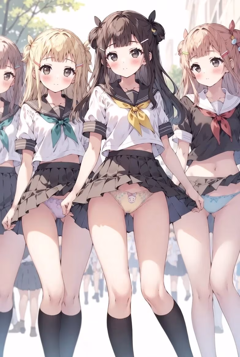 a jk パンチラ