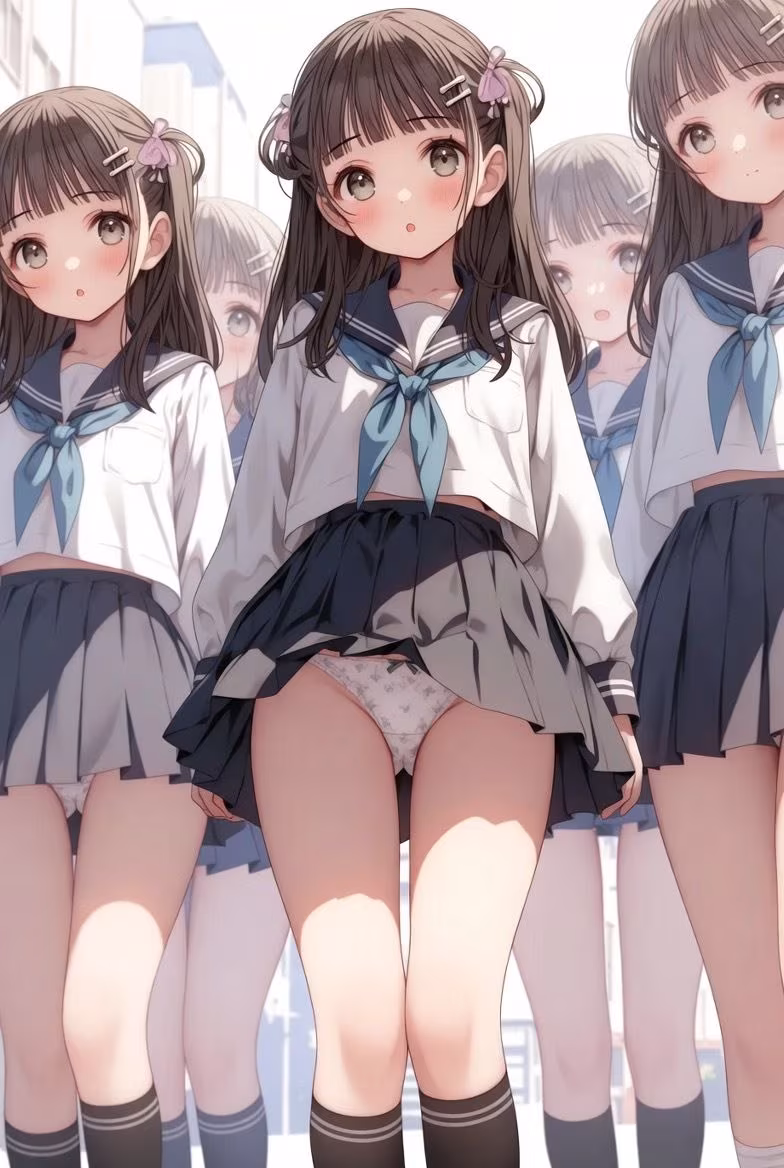 a jk パンチラ