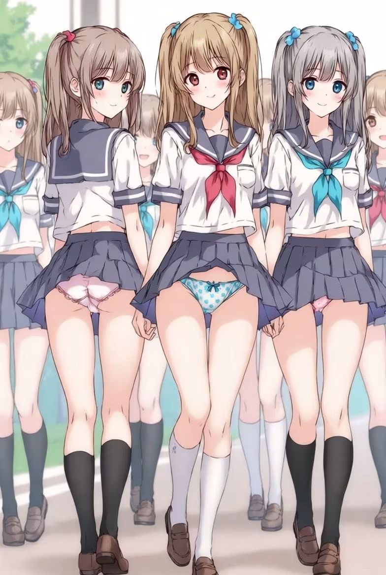 a jk パンチラ