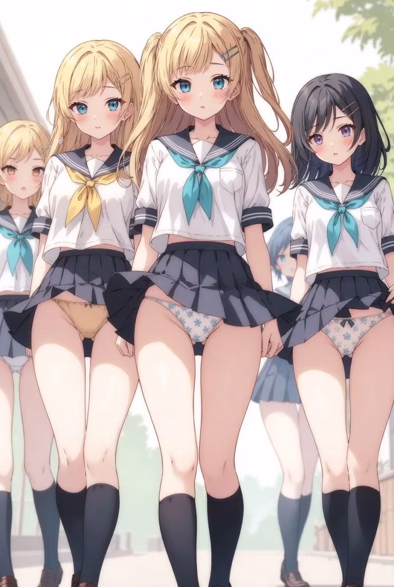 a jk パンチラ