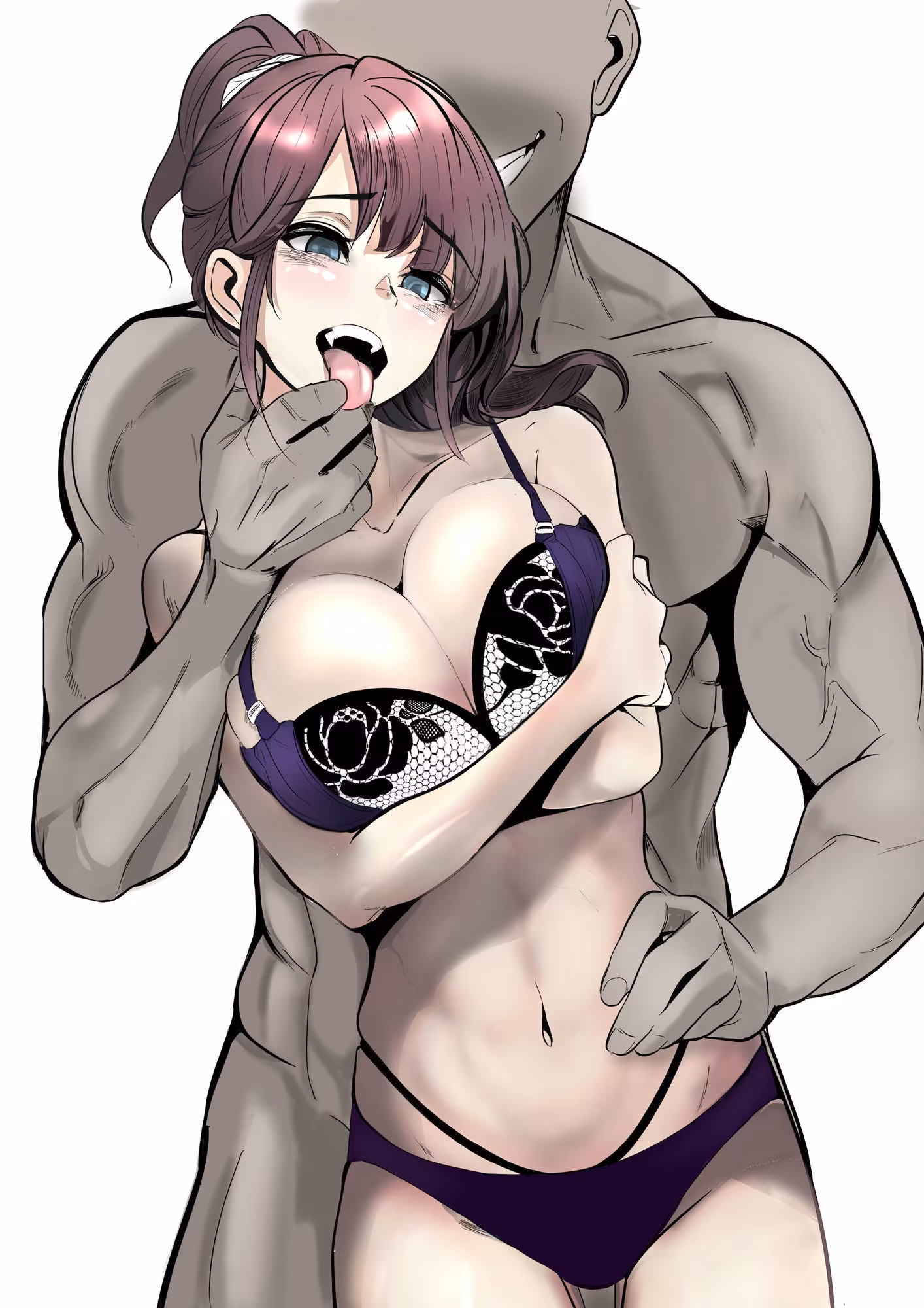 家族の為にデリヘルで働く絶対に本番しない妻が挿入されて堕ちる話