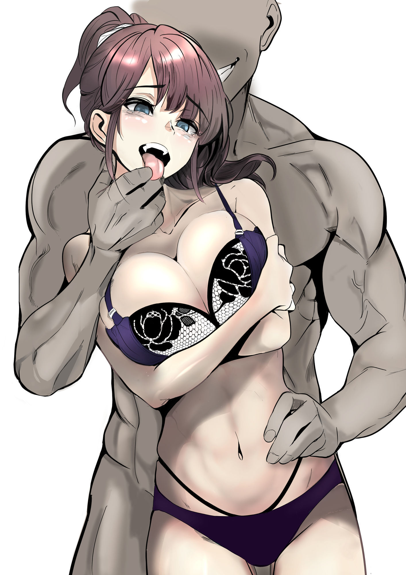 家族の為にデリヘルで働く絶対に本番しない妻が挿入されて堕ちる話