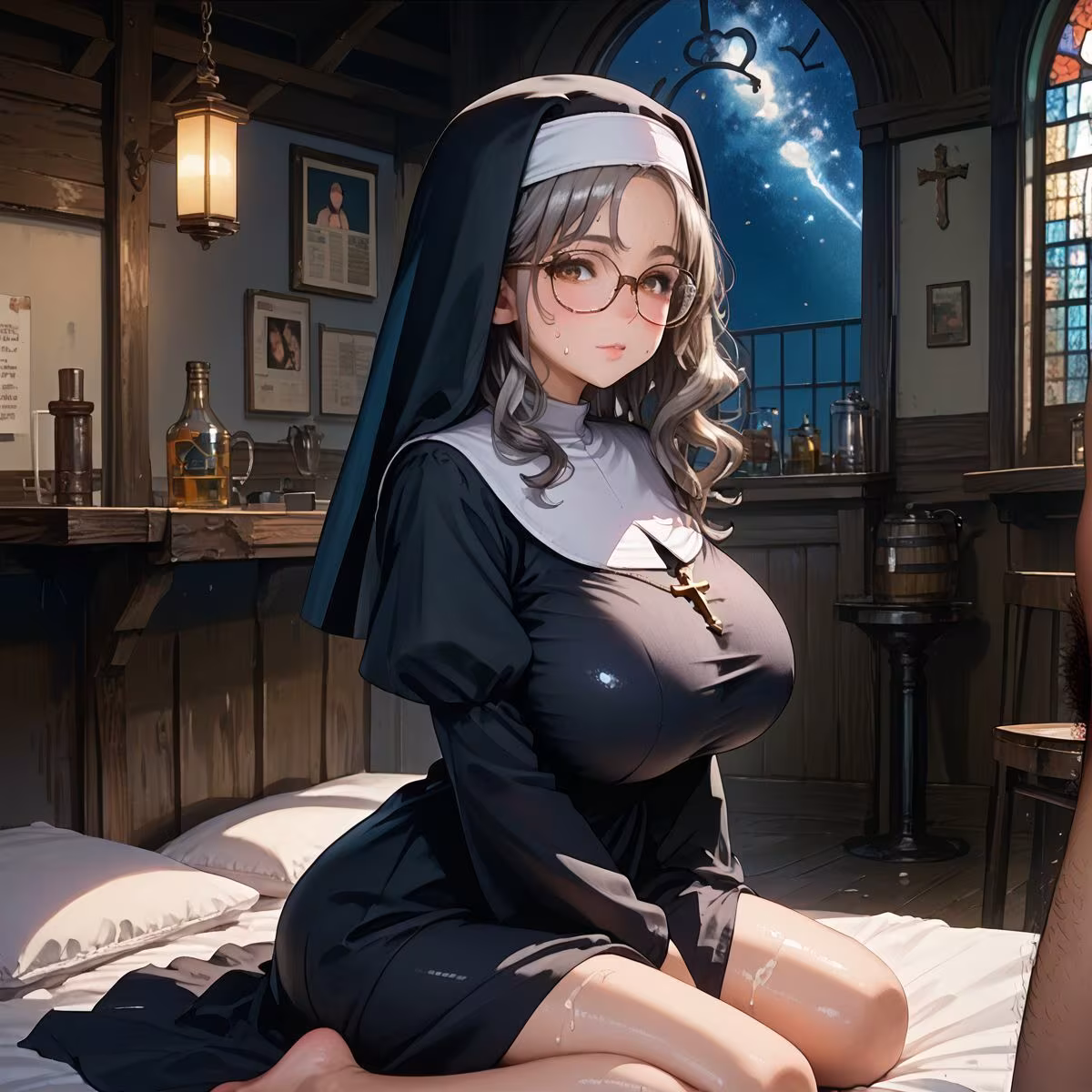 禁欲中の修道女たちの性生活 第8弾