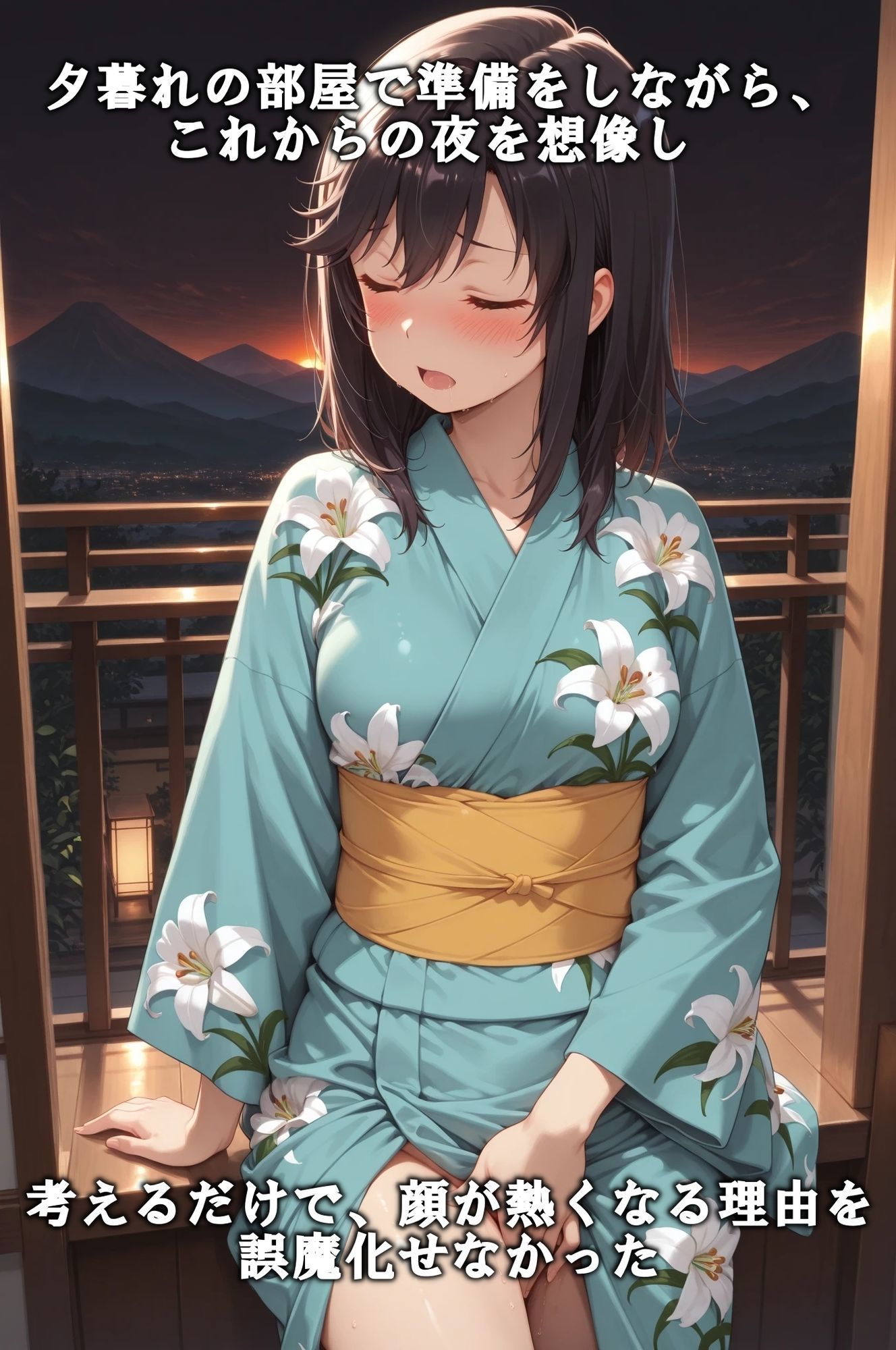 AIイラストCG集123おもてなし亭 Vol.2 蛍小町（イラスト集）